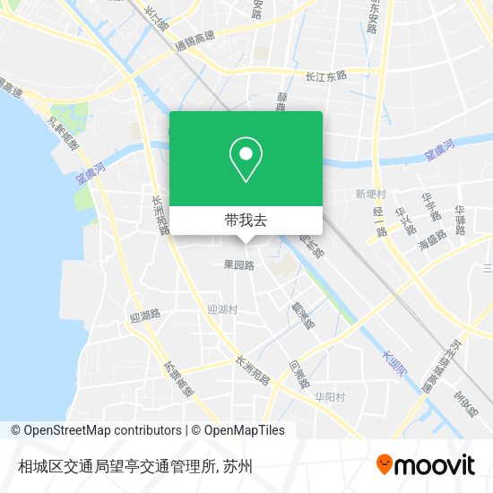 相城区交通局望亭交通管理所地图