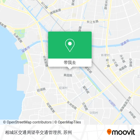相城区交通局望亭交通管理所地图