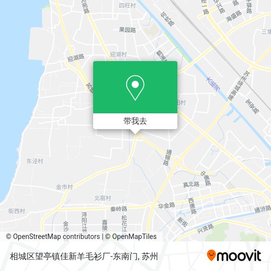 相城区望亭镇佳新羊毛衫厂-东南门地图