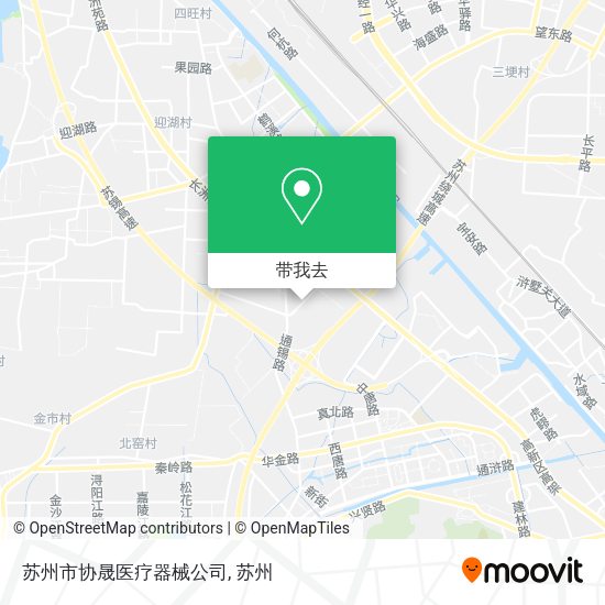 苏州市协晟医疗器械公司地图
