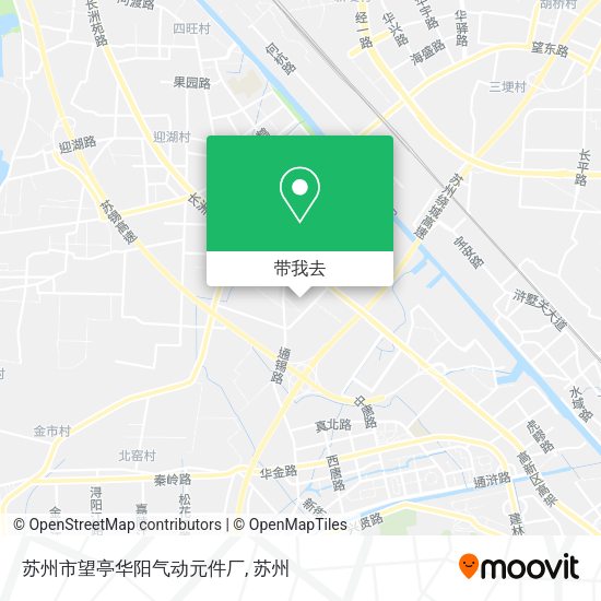 苏州市望亭华阳气动元件厂地图