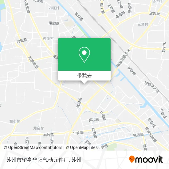 苏州市望亭华阳气动元件厂地图