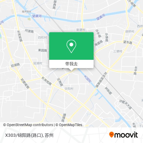 X303/锦阳路(路口)地图