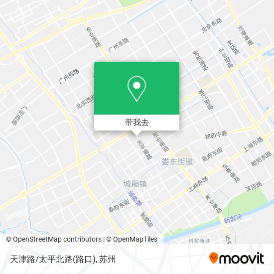 天津路/太平北路(路口)地图