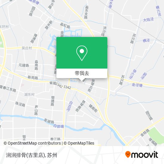 润润排骨(古里店)地图