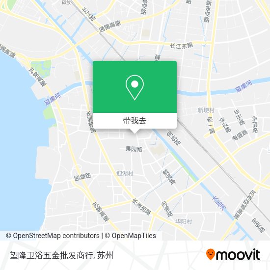 望隆卫浴五金批发商行地图