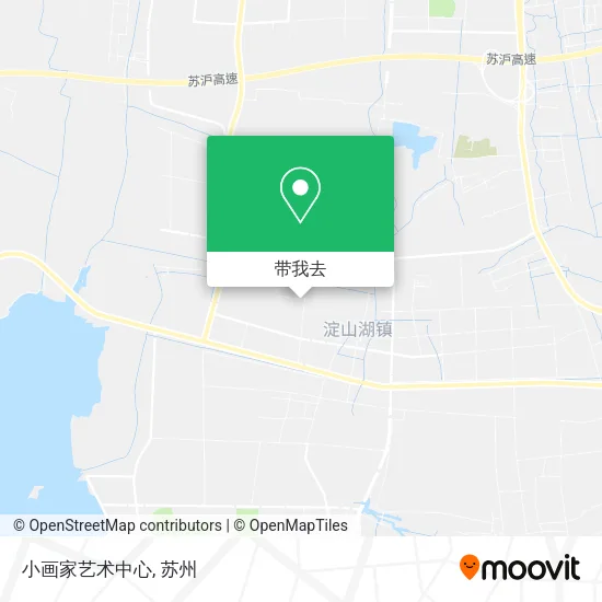 小画家艺术中心地图