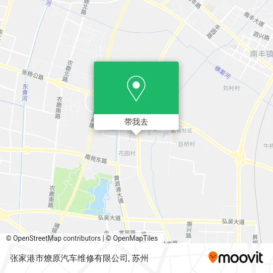 张家港市燎原汽车维修有限公司地图