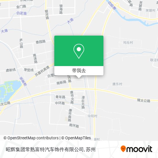 昭辉集团常熟富特汽车饰件有限公司地图