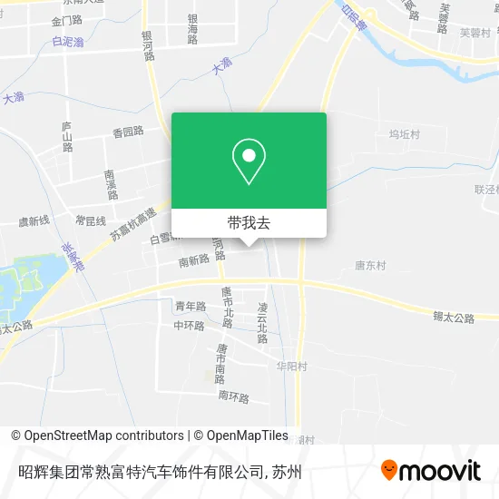 昭辉集团常熟富特汽车饰件有限公司地图