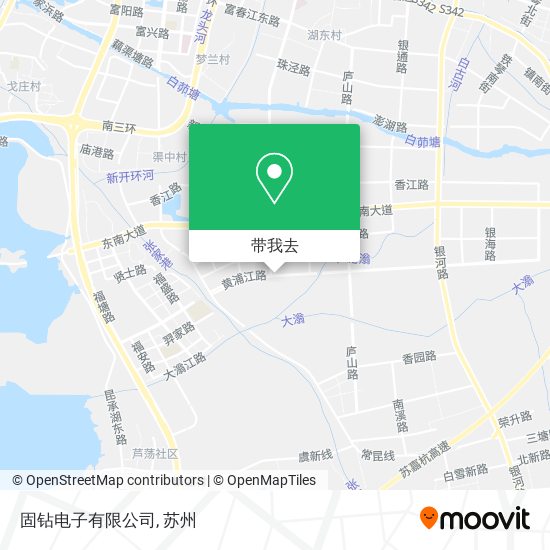 固钻电子有限公司地图