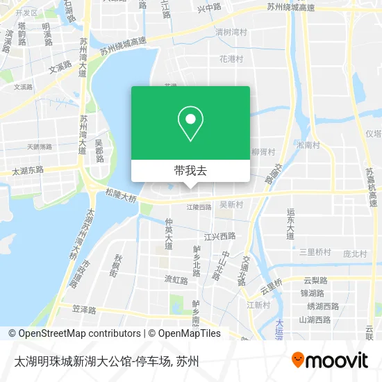 太湖明珠城新湖大公馆-停车场地图