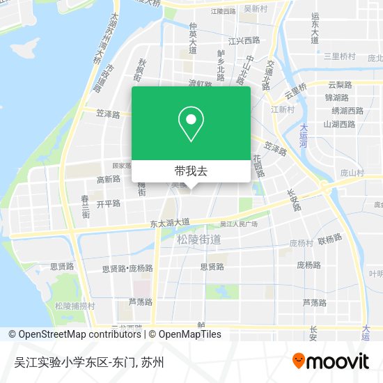 吴江实验小学东区-东门地图