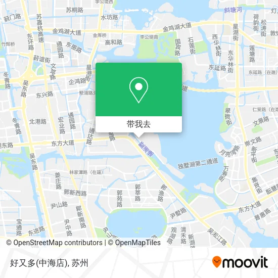 好又多(中海店)地图