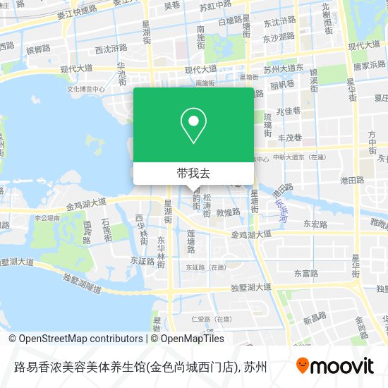 路易香浓美容美体养生馆(金色尚城西门店)地图