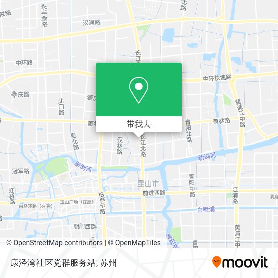 康泾湾社区党群服务站地图