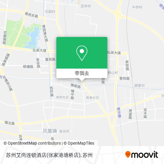苏州艾尚连锁酒店(张家港塘桥店)地图