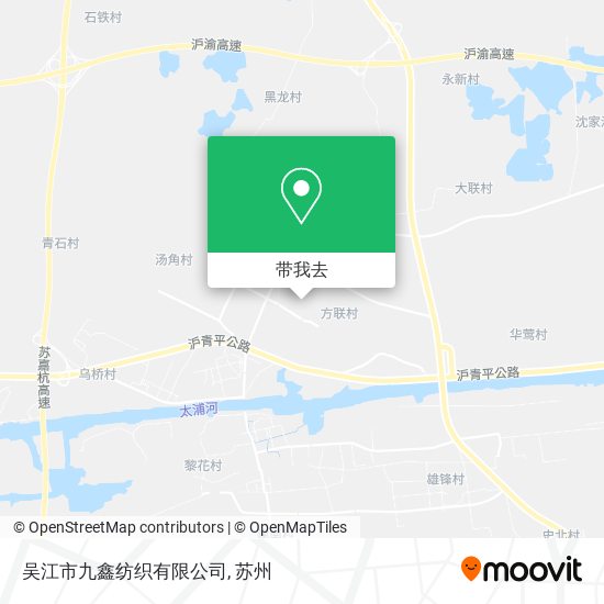 吴江市九鑫纺织有限公司地图