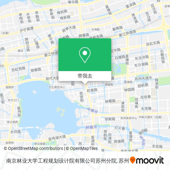 南京林业大学工程规划设计院有限公司苏州分院地图