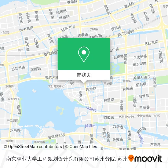 南京林业大学工程规划设计院有限公司苏州分院地图