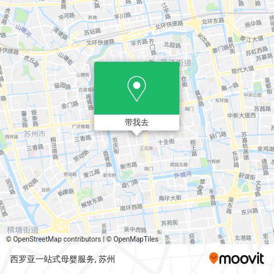 西罗亚一站式母婴服务地图