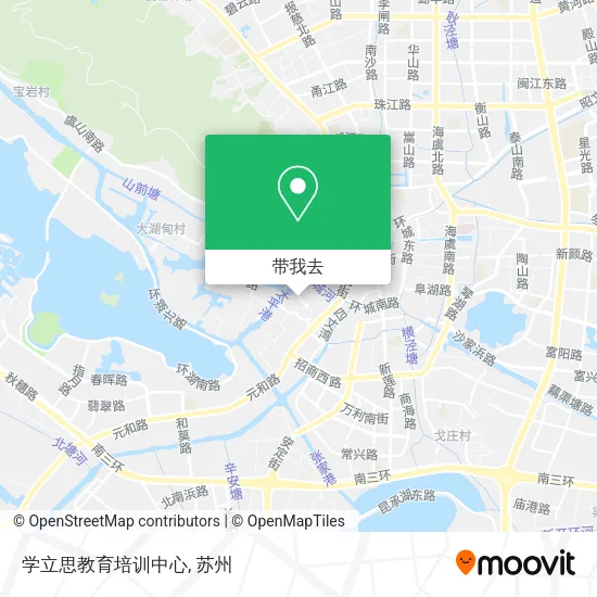 学立思教育培训中心地图