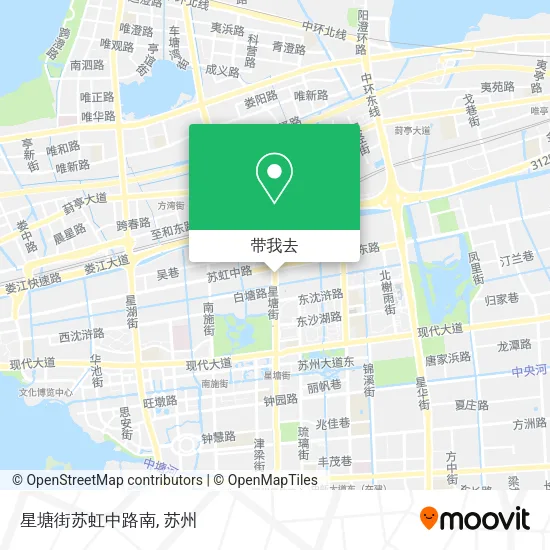 星塘街苏虹中路南地图