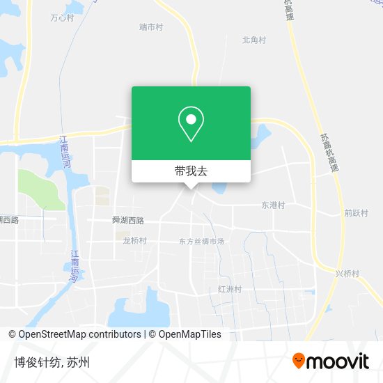 博俊针纺地图