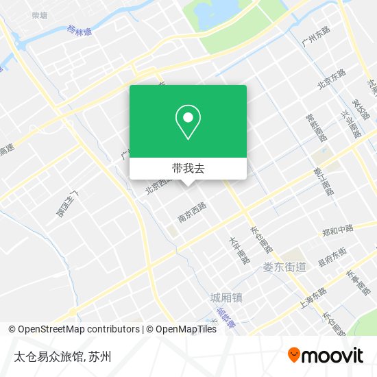太仓易众旅馆地图