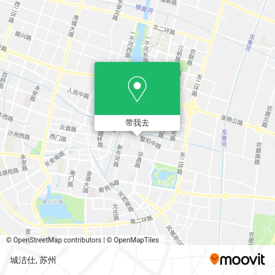 城洁仕地图