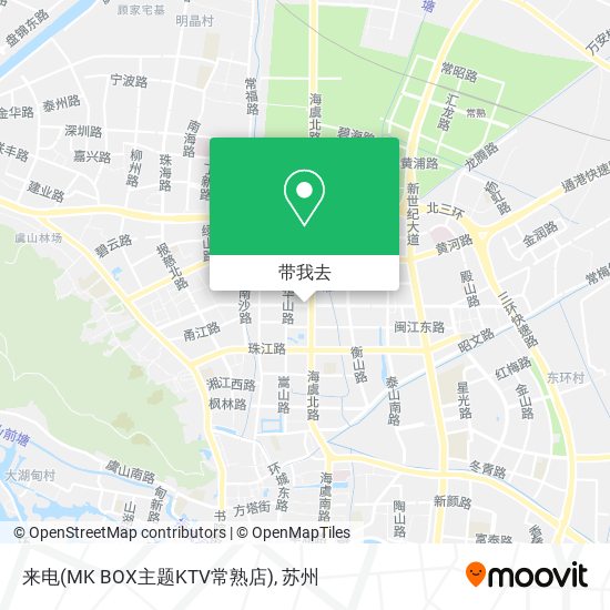 来电(MK BOX主题KTV常熟店)地图