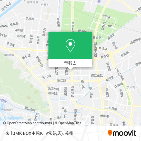 来电(MK BOX主题KTV常熟店)地图