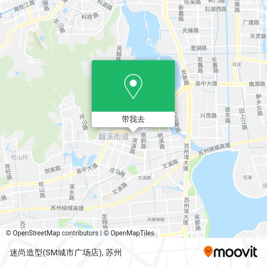 迷尚造型(SM城市广场店)地图