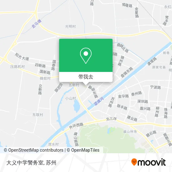 大义中学警务室地图