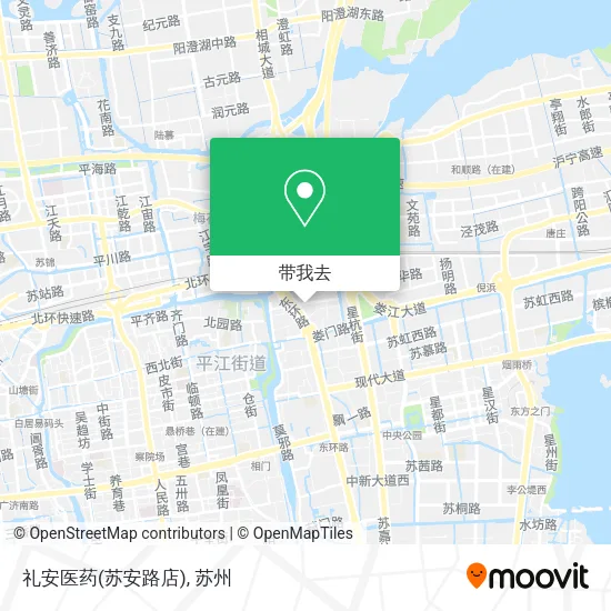 礼安医药(苏安路店)地图