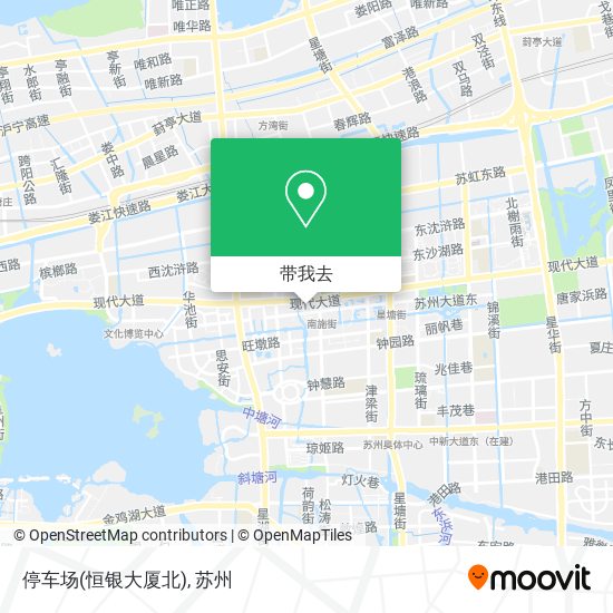 停车场(恒银大厦北)地图