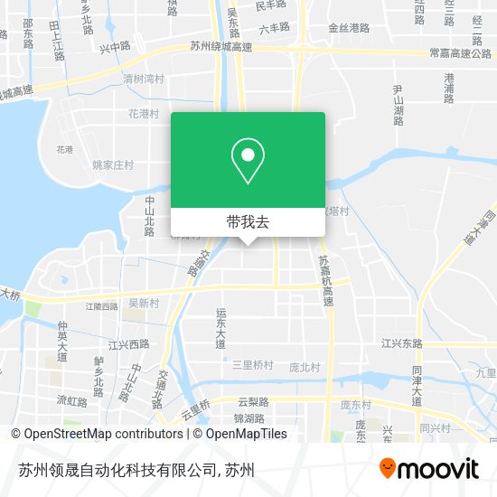 苏州领晟自动化科技有限公司地图