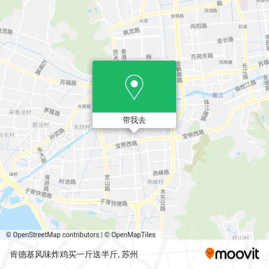肯德基风味炸鸡买一斤送半斤地图