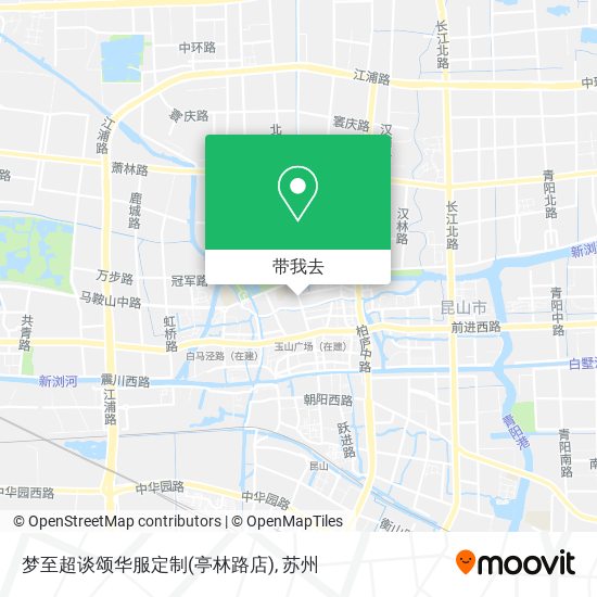 梦至超谈颂华服定制(亭林路店)地图