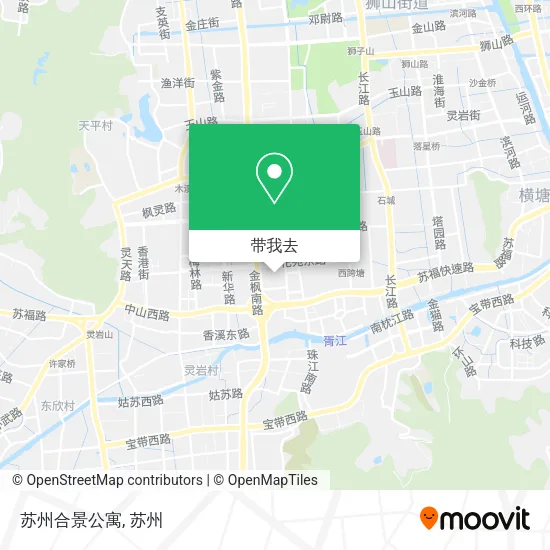 苏州合景公寓地图