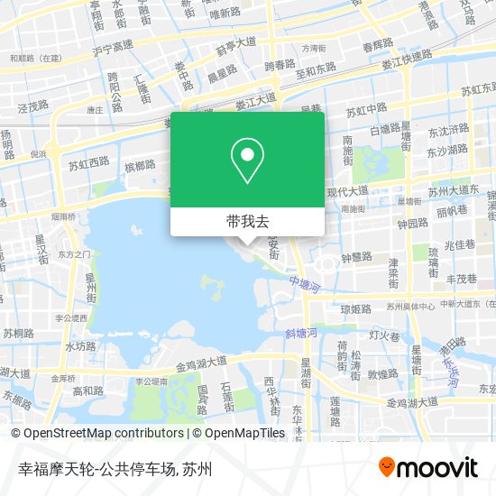幸福摩天轮-公共停车场地图