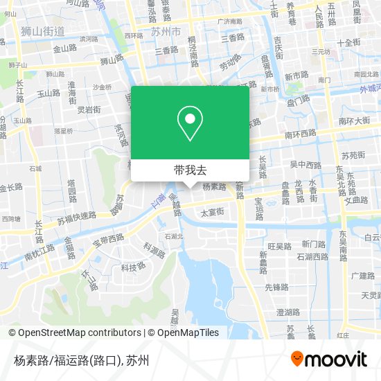 杨素路/福运路(路口)地图