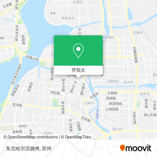 东北哈尔滨烧烤地图