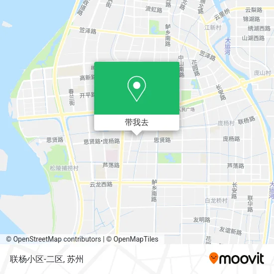 联杨小区-二区地图