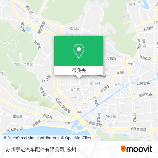 苏州宇进汽车配件有限公司地图