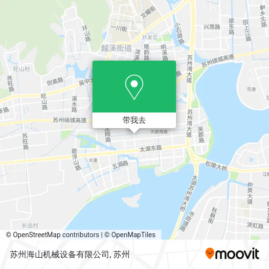 苏州海山机械设备有限公司地图