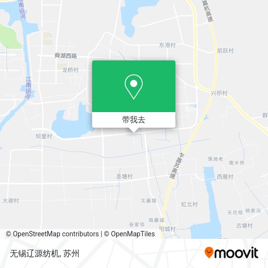 无锡辽源纺机地图