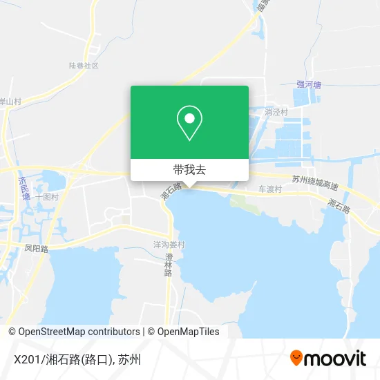 X201/湘石路(路口)地图