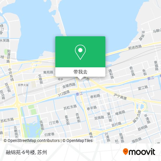 融锦苑-6号楼地图