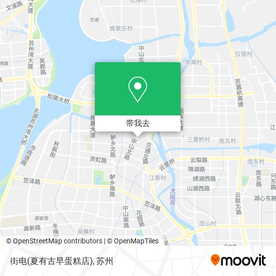 街电(夏有古早蛋糕店)地图